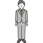 Man In Suit SVG Icon
